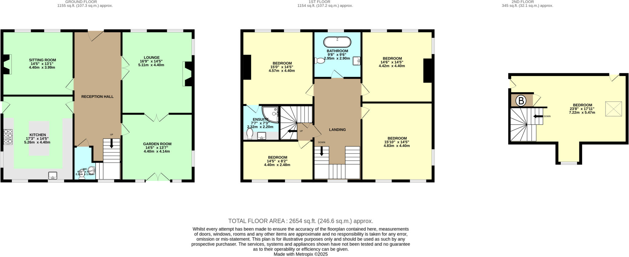Estcourt Road, Darrington, West Yorkshire WF8 floorplan