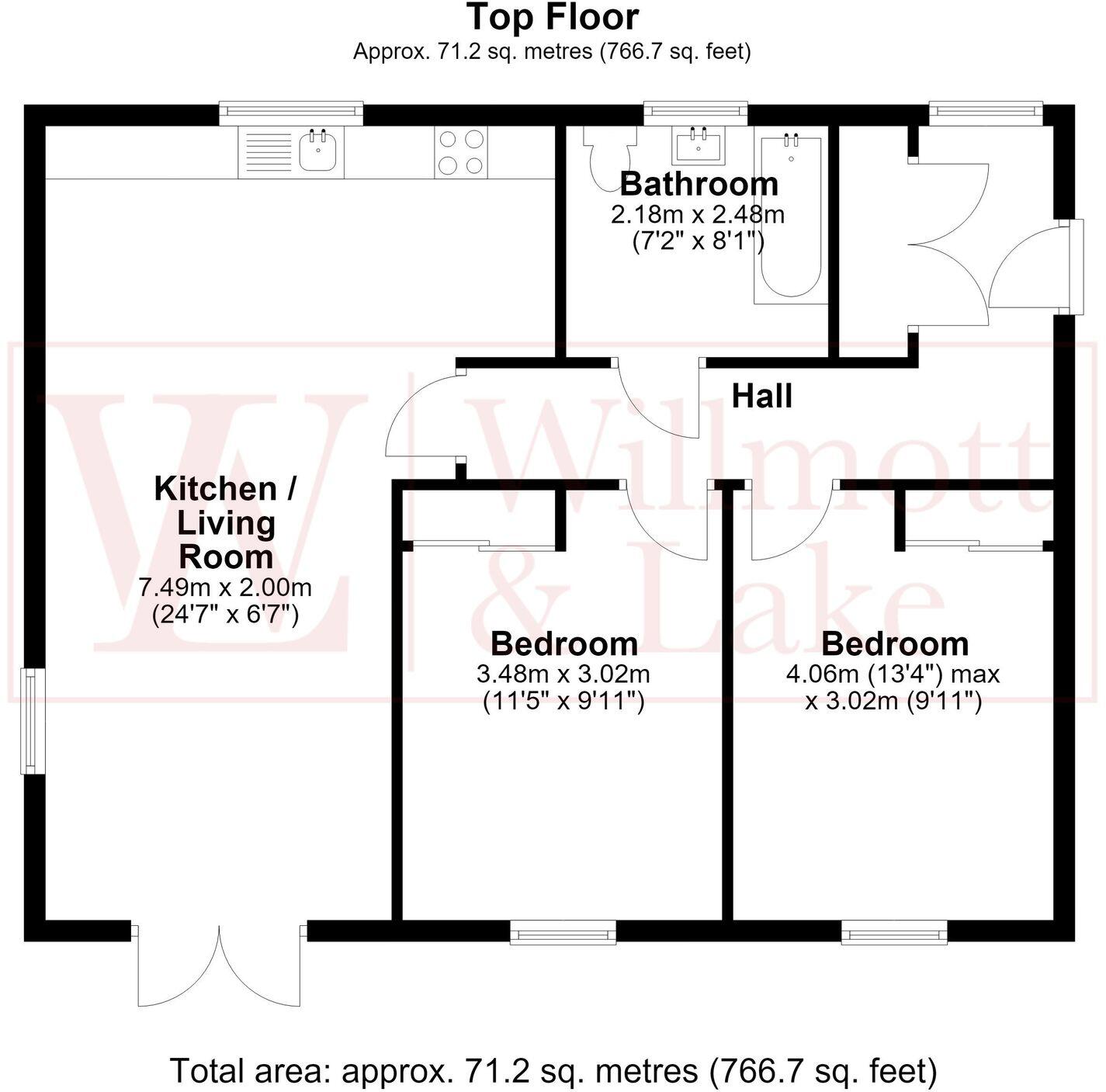 Grant Road, Bishop's Stortford, CM23 floorplan