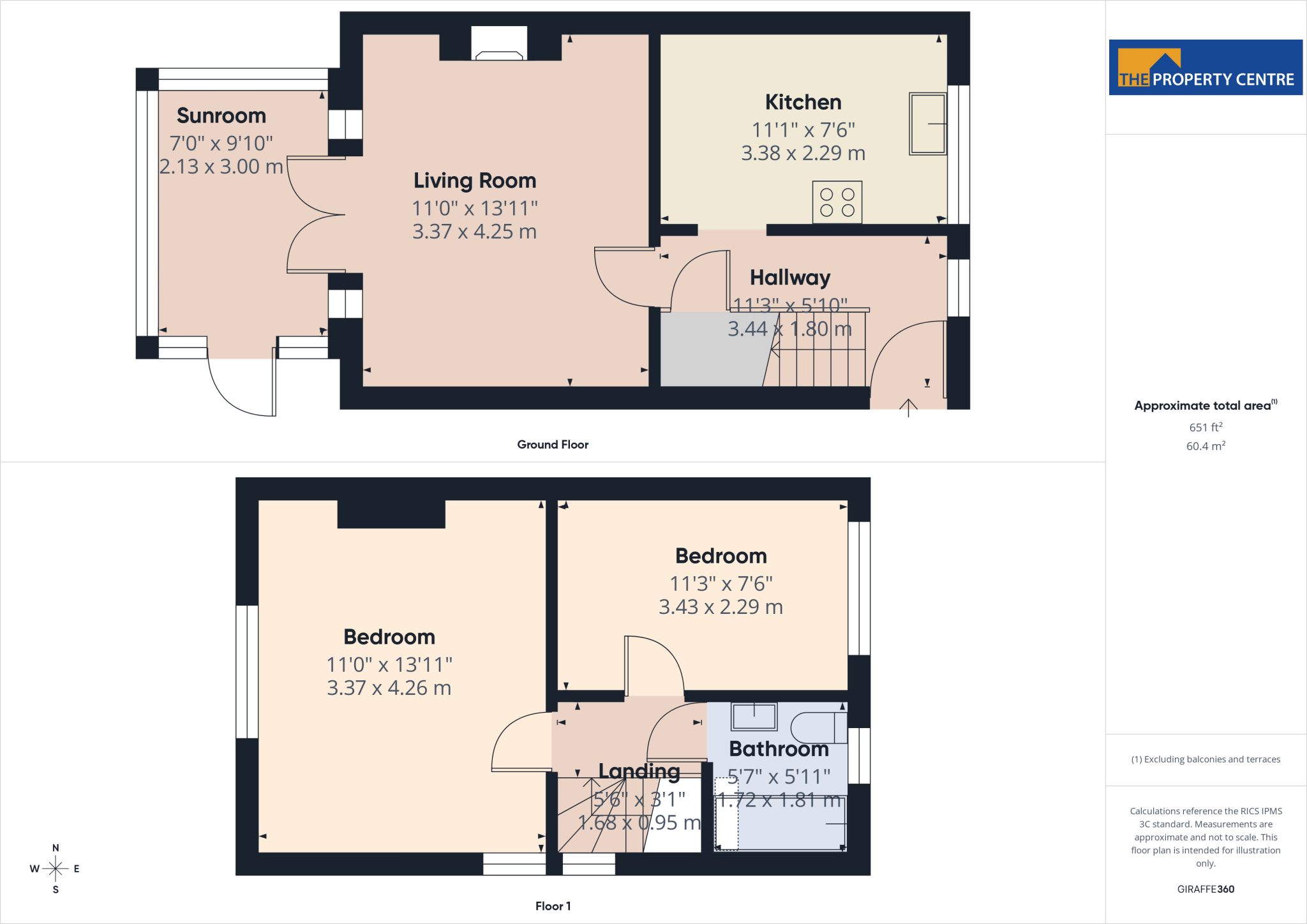 Beckett Close, Worcester, Worcestershire, WR3 floorplan