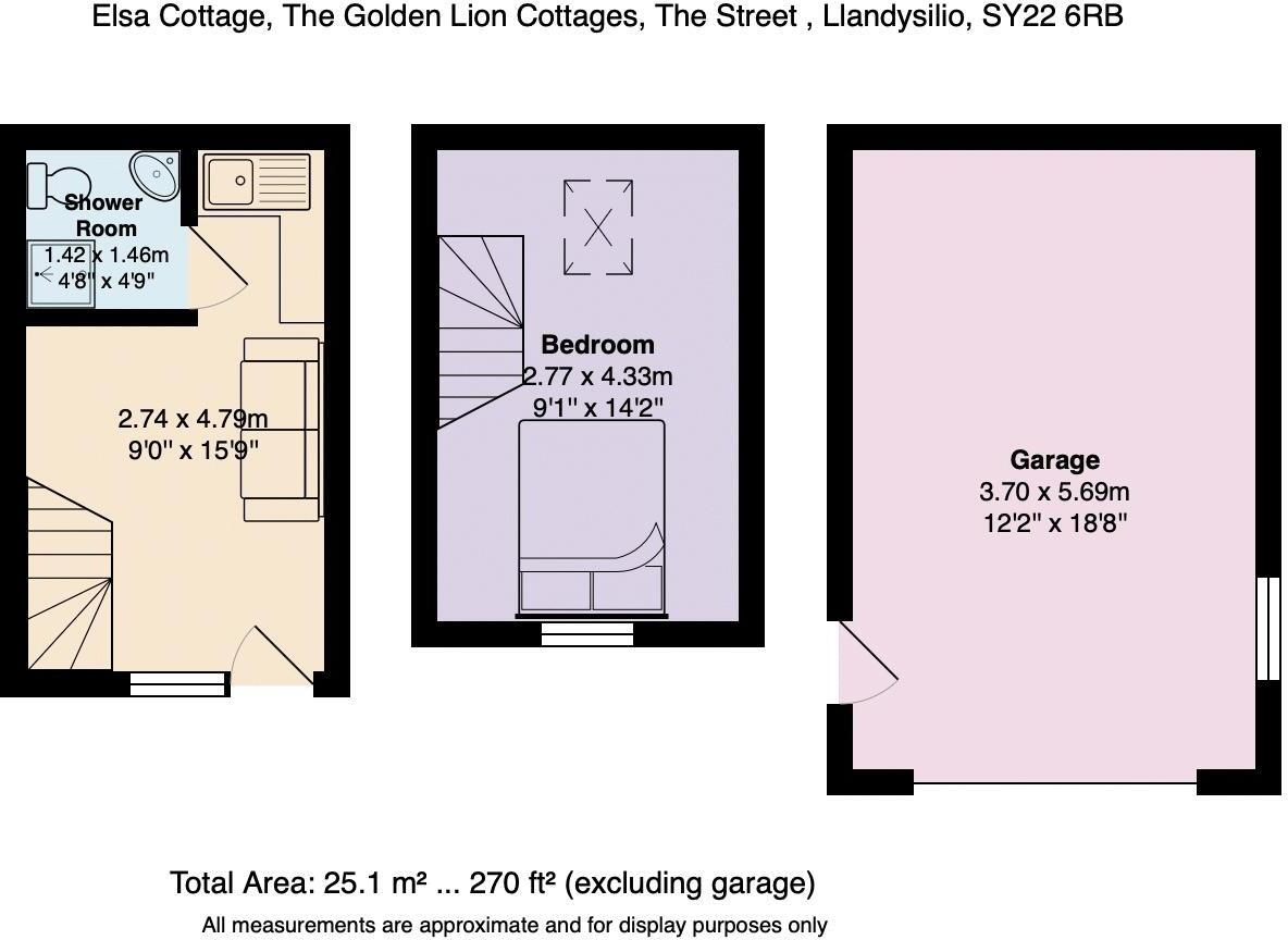 Llandysilio, Llanymynech floorplan