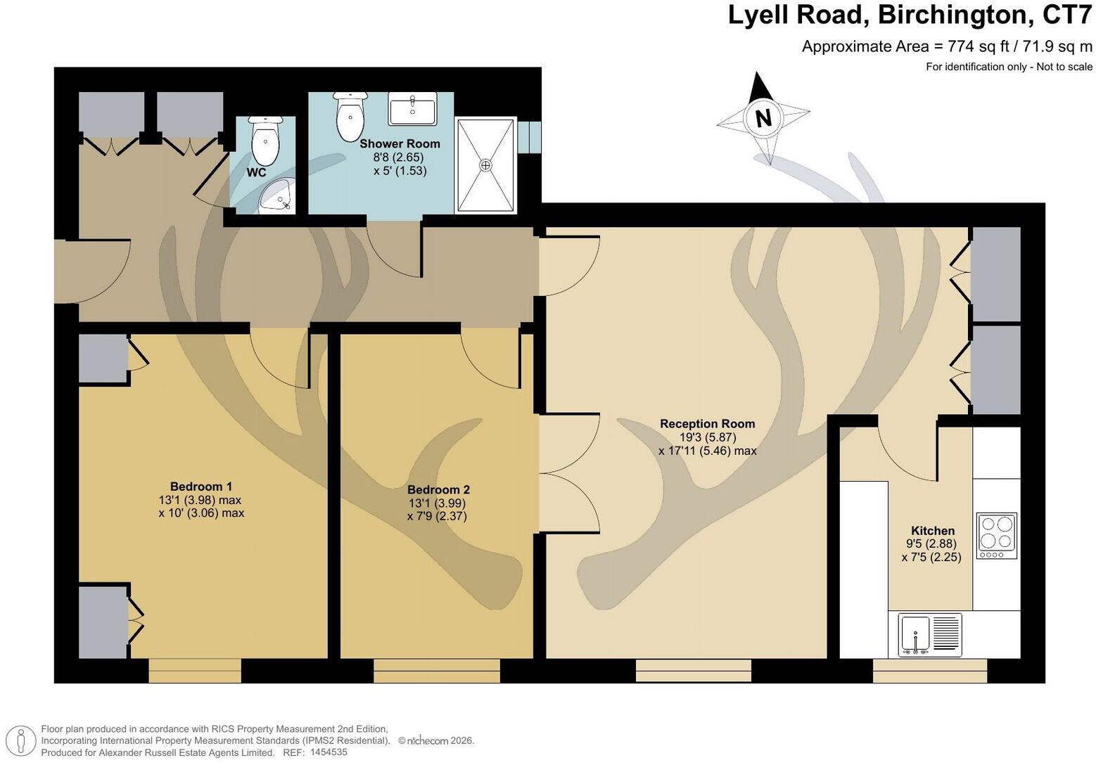 Bierce Court, Lyell Road, Birchington, CT7 floorplan