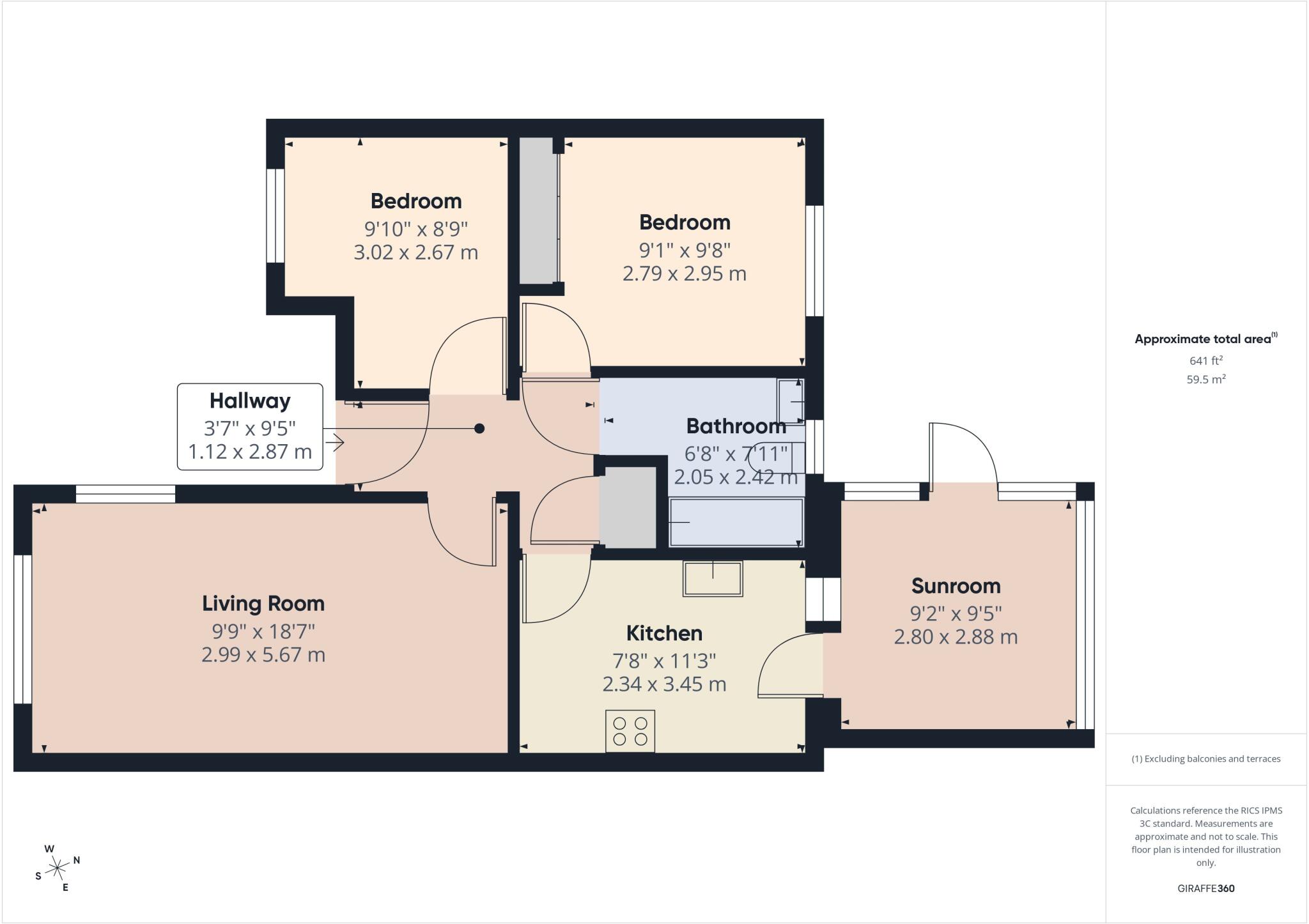 Willow Court, Bridgwater floorplan