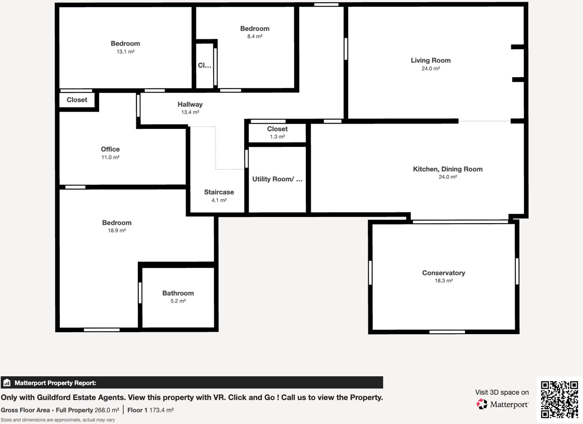 Ash Green Road, Ash Green, GU12 floorplan