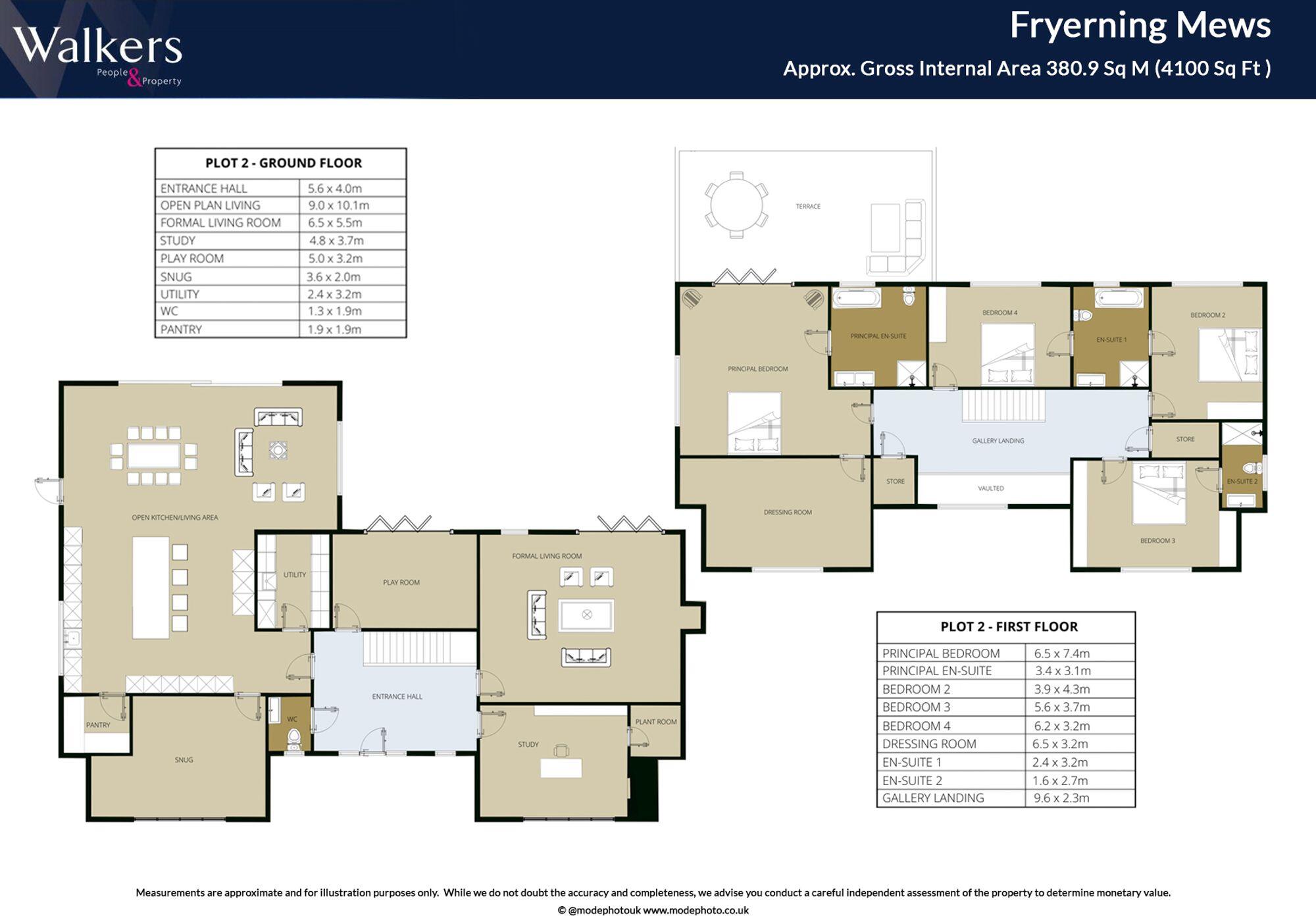 Fryerning Mews, Beggar Hill, Fryerning floorplan