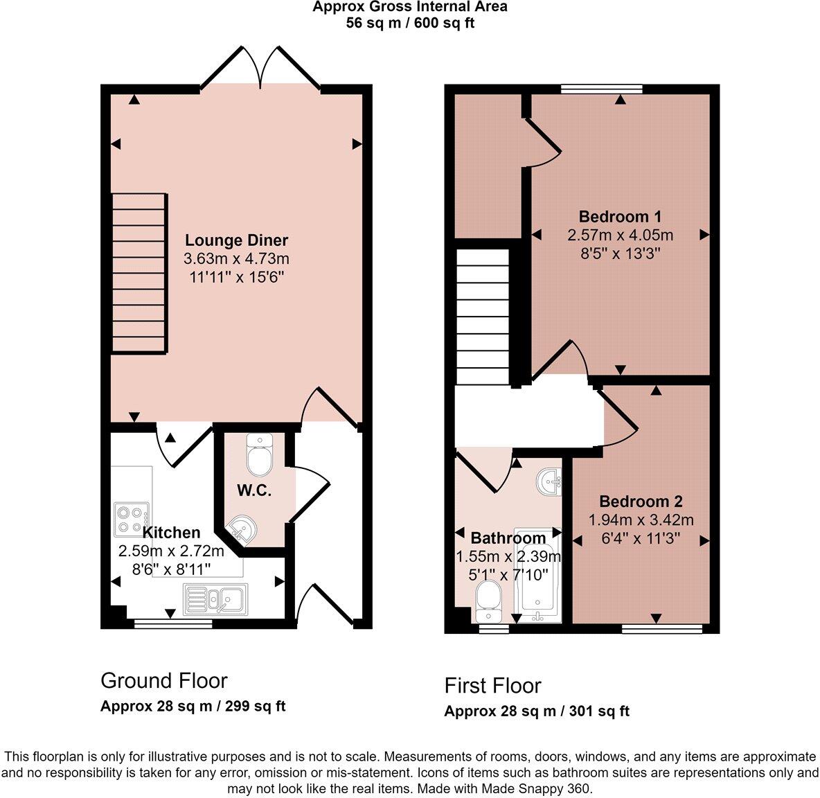 Culture Close, Melton Mowbray, Leicestershire floorplan
