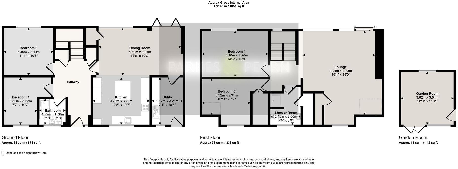 Trevelmond, Liskeard, PL14 floorplan
