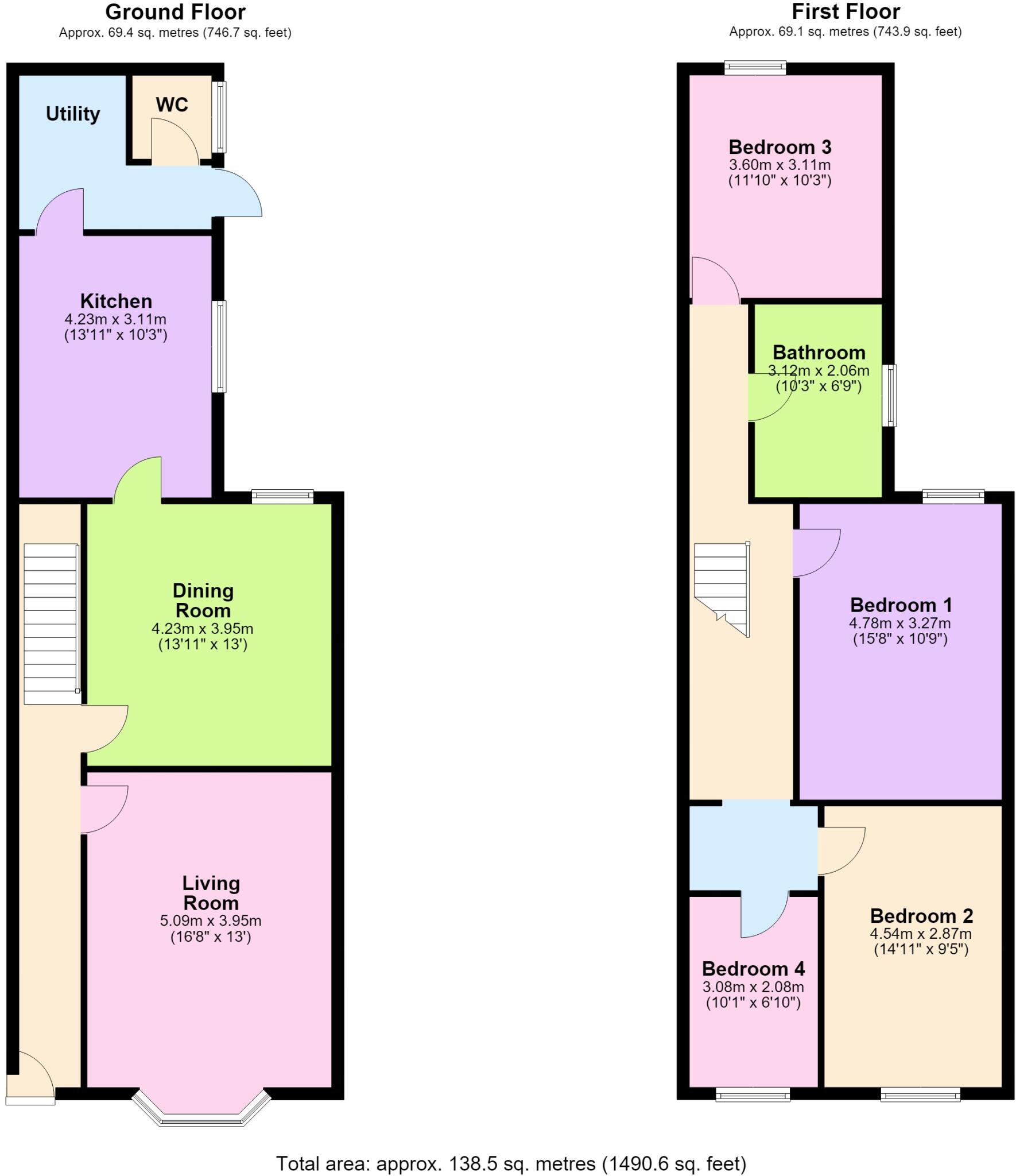 Talbot Street, Southport, PR8 floorplan