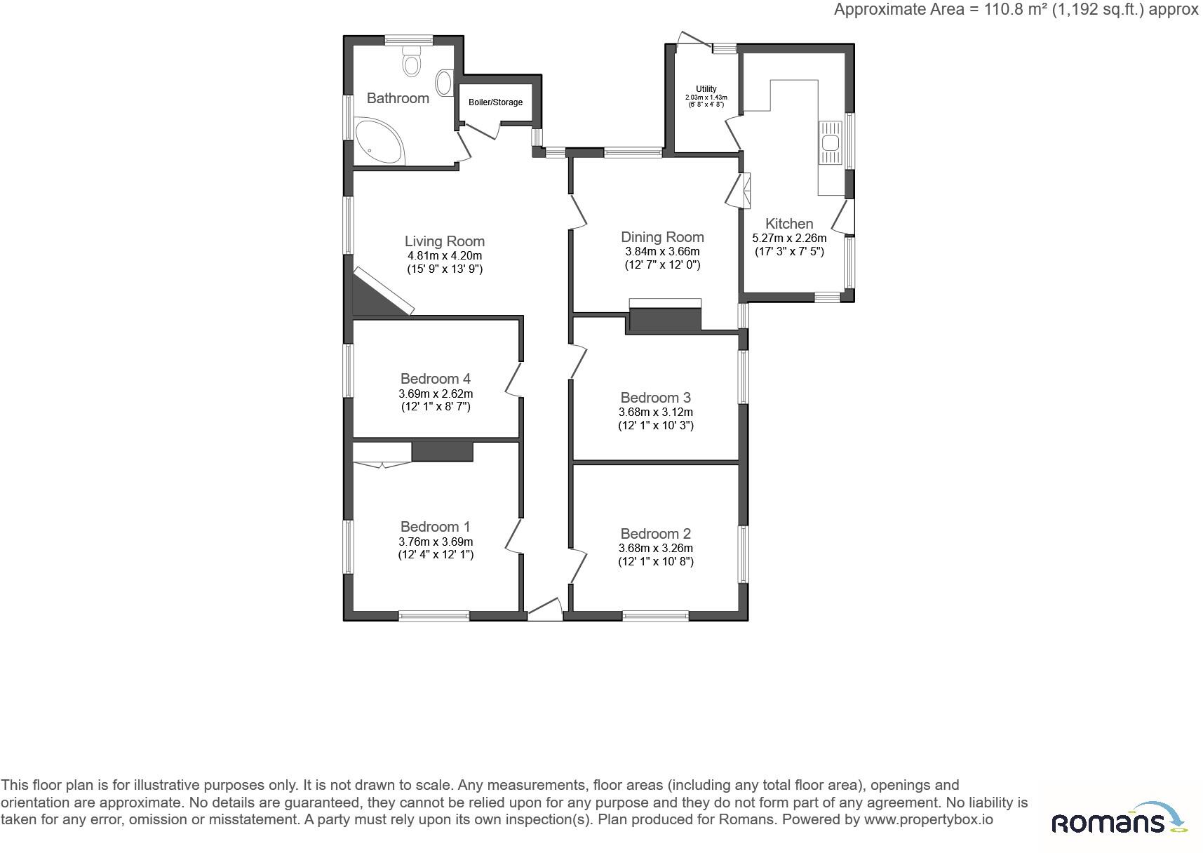 The Mall, Brading, Sandown floorplan