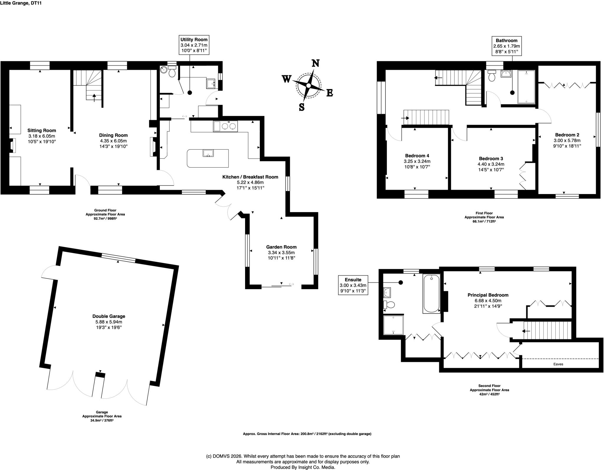 Iwerne Courtney, Blandford Forum floorplan