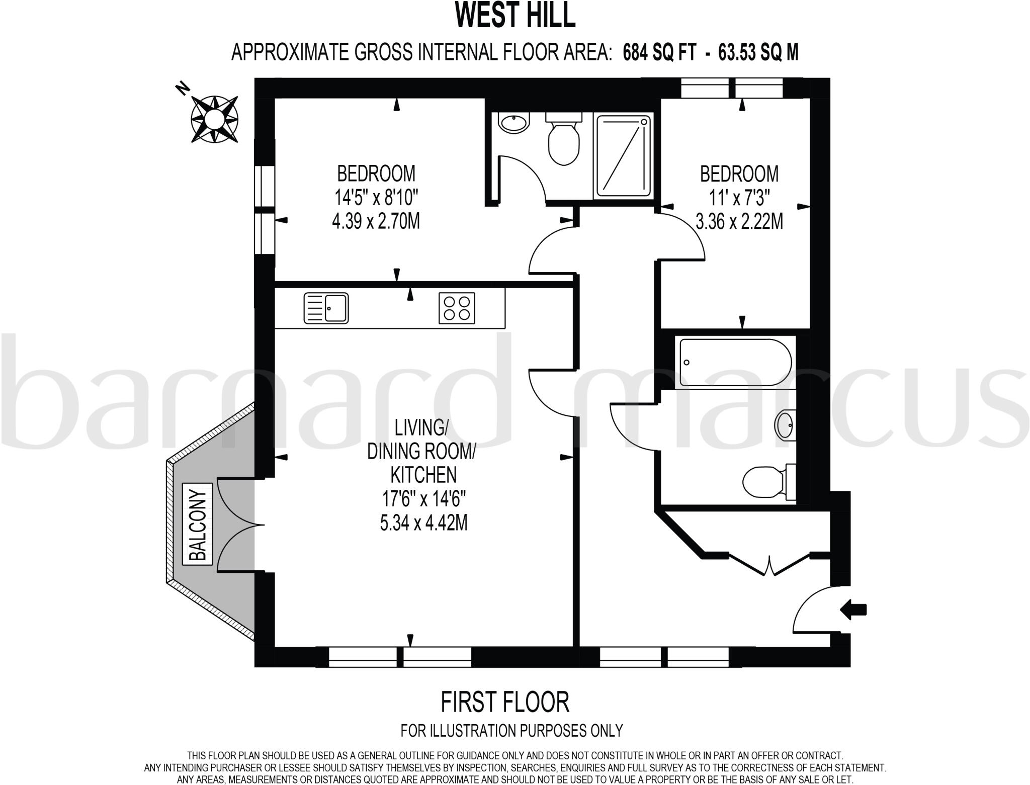 West Hill, SOUTH CROYDON floorplan