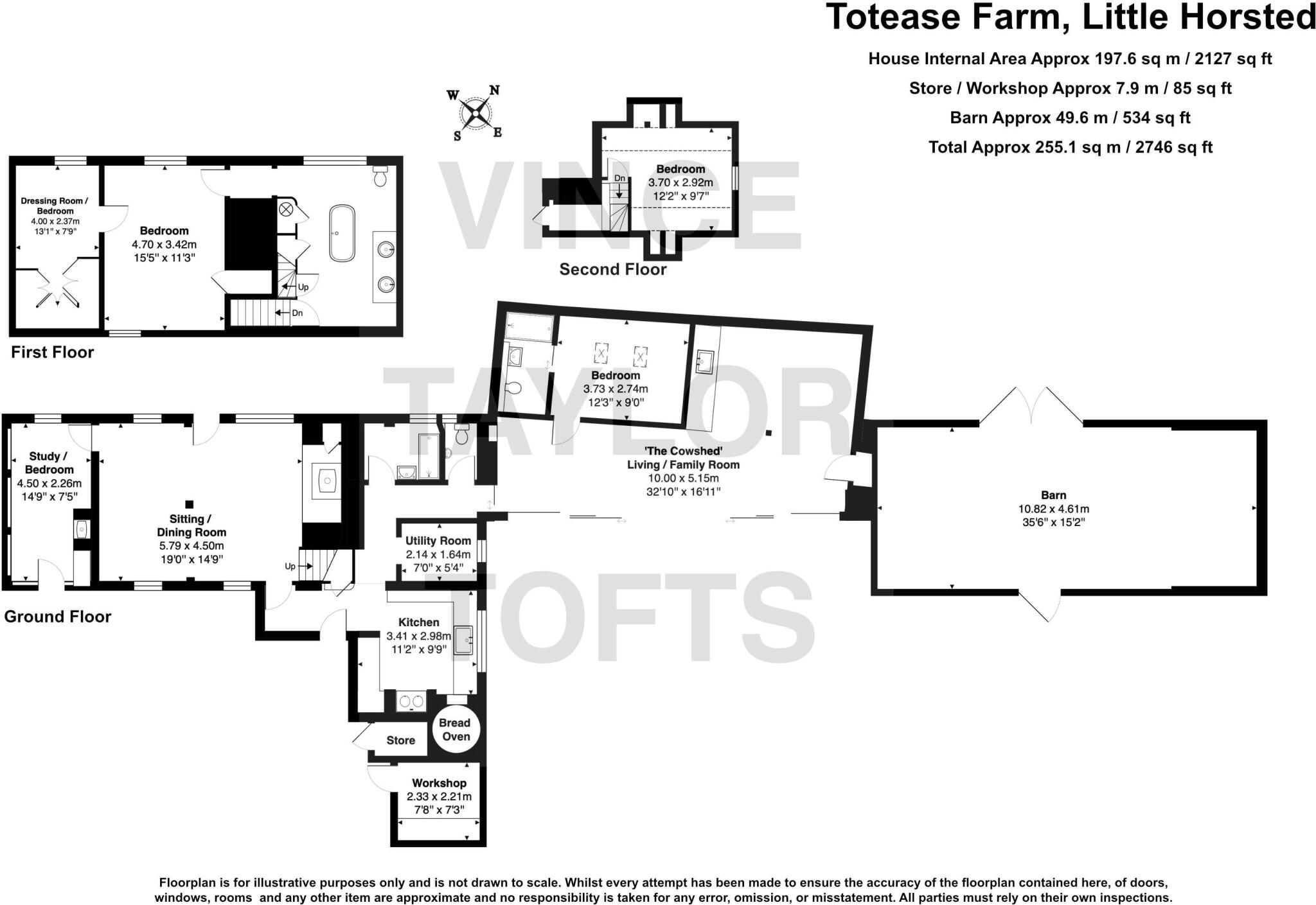 Little Horsted, Uckfield, East Sussex, TN22 floorplan