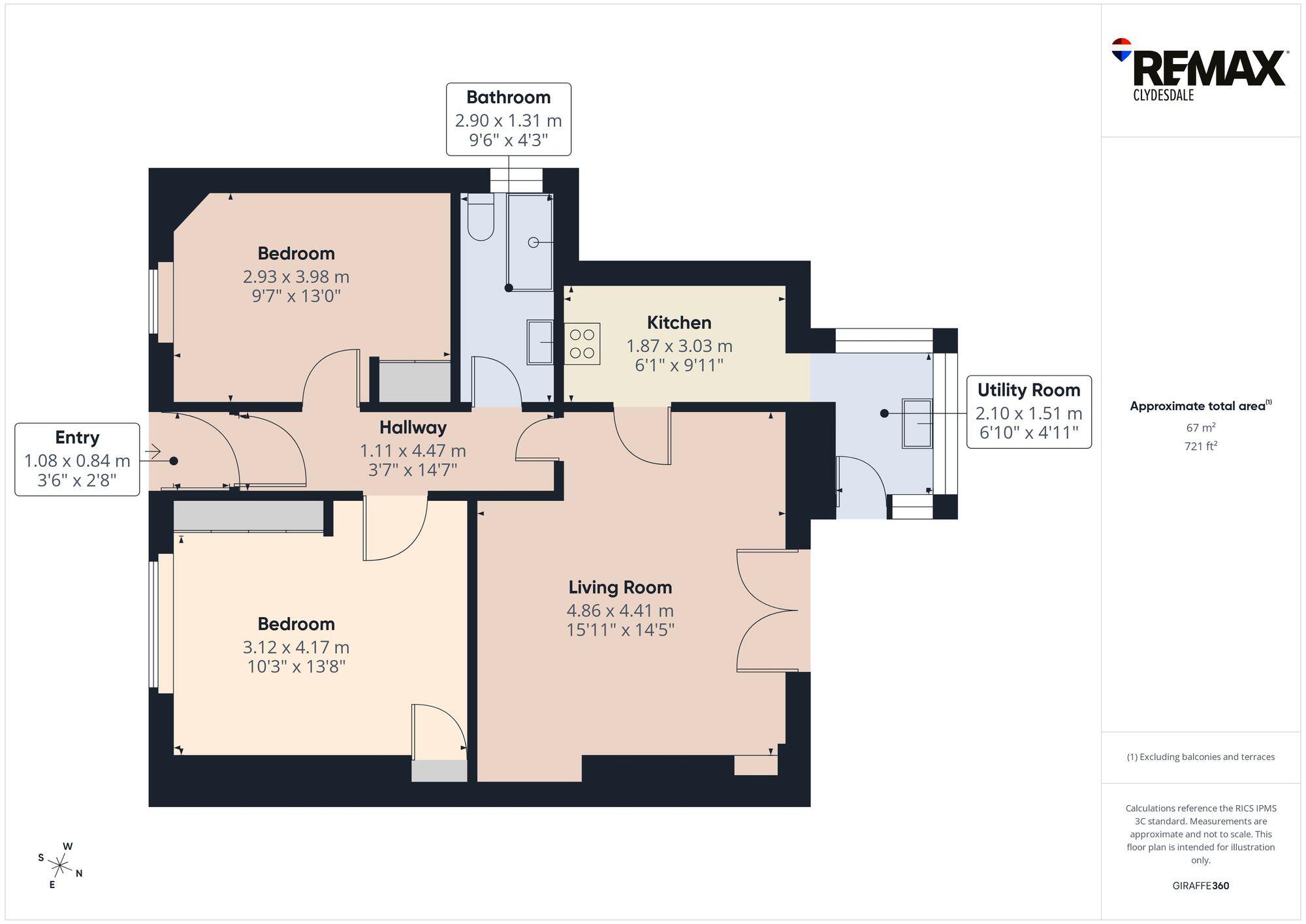 St. Leonard Street, Lanark, ML11 floorplan