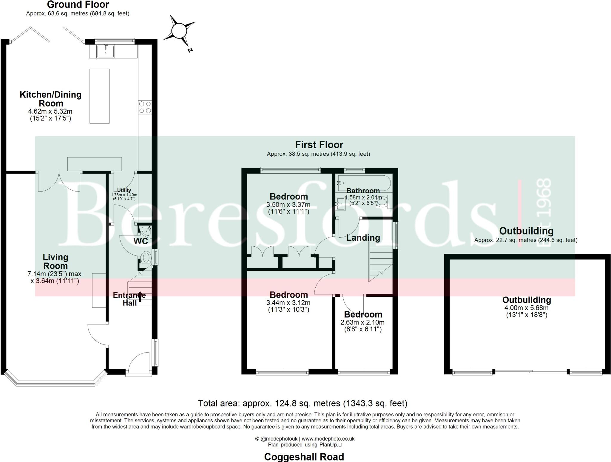 Coggeshall Road, Braintree, CM7 floorplan