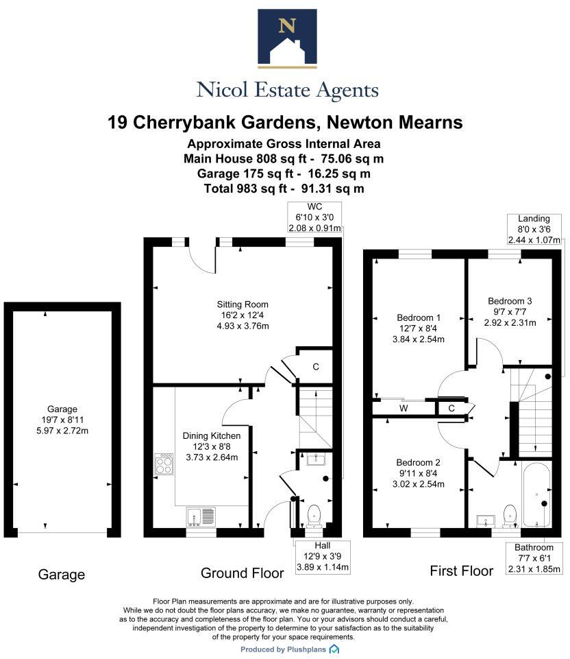 Cherrybank Gardens, Newton Mearns floorplan