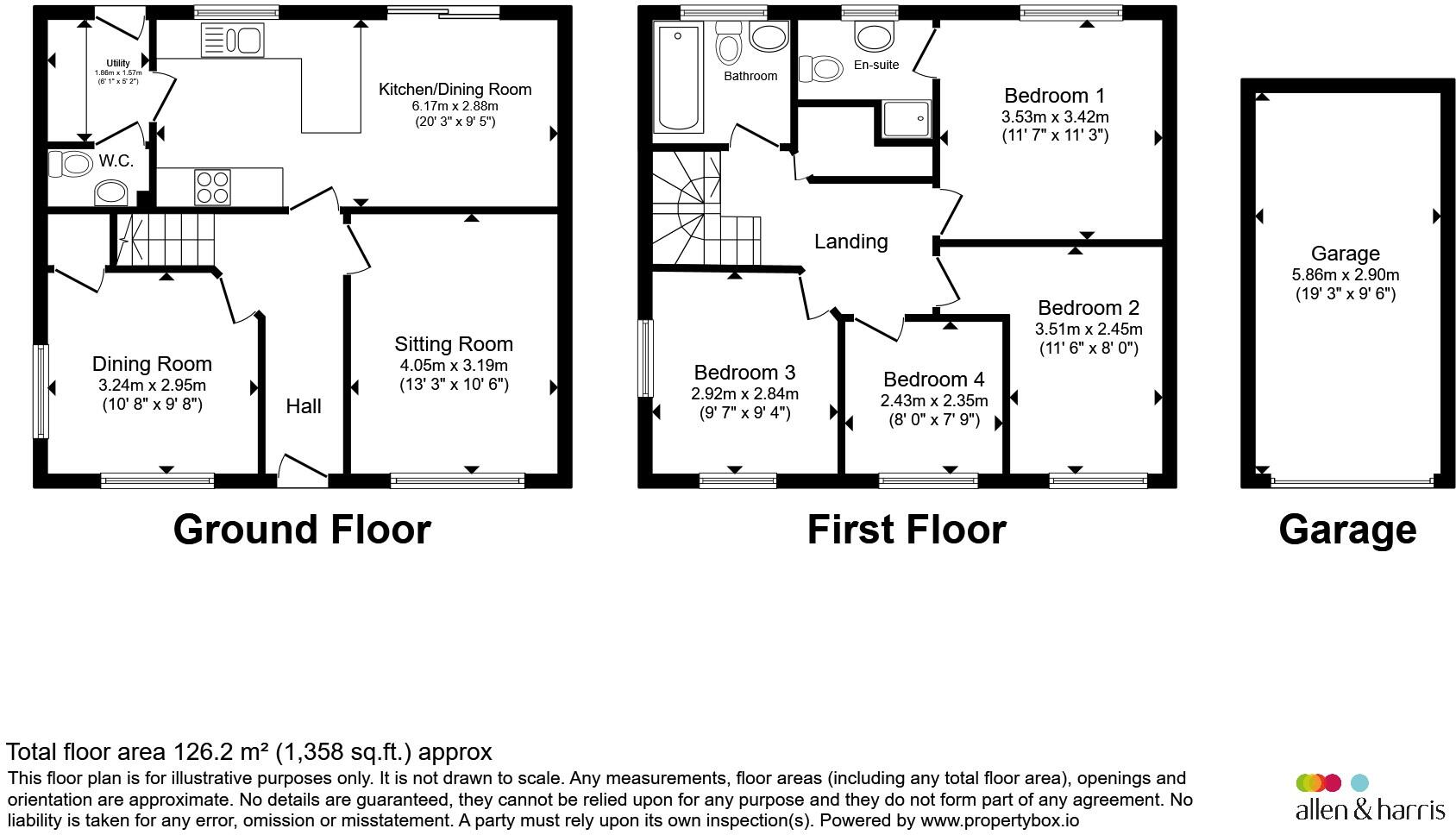 Henly Avenue, Calne floorplan