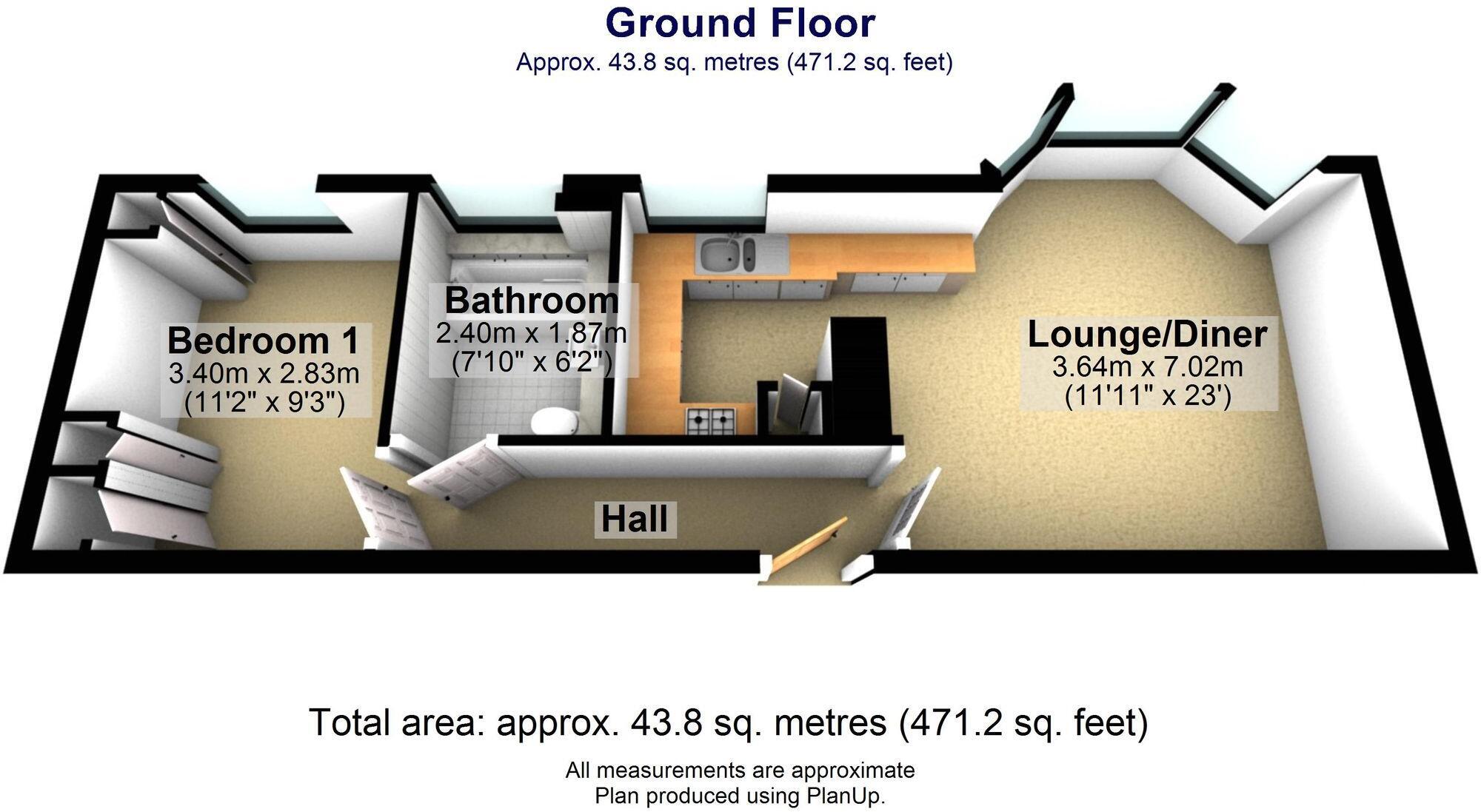 35 Moorgate Road, Rotherham, South Yorkshire, S60 2AD floorplan