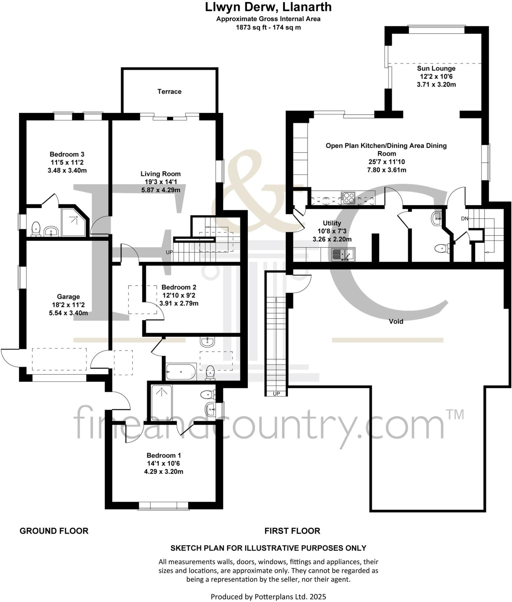 PLOT 1, Llwyn Derw, Llanarth floorplan