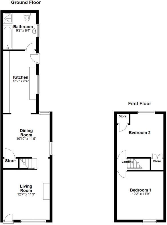 Ironstone Road, Burntwood, WS7 1NB floorplan
