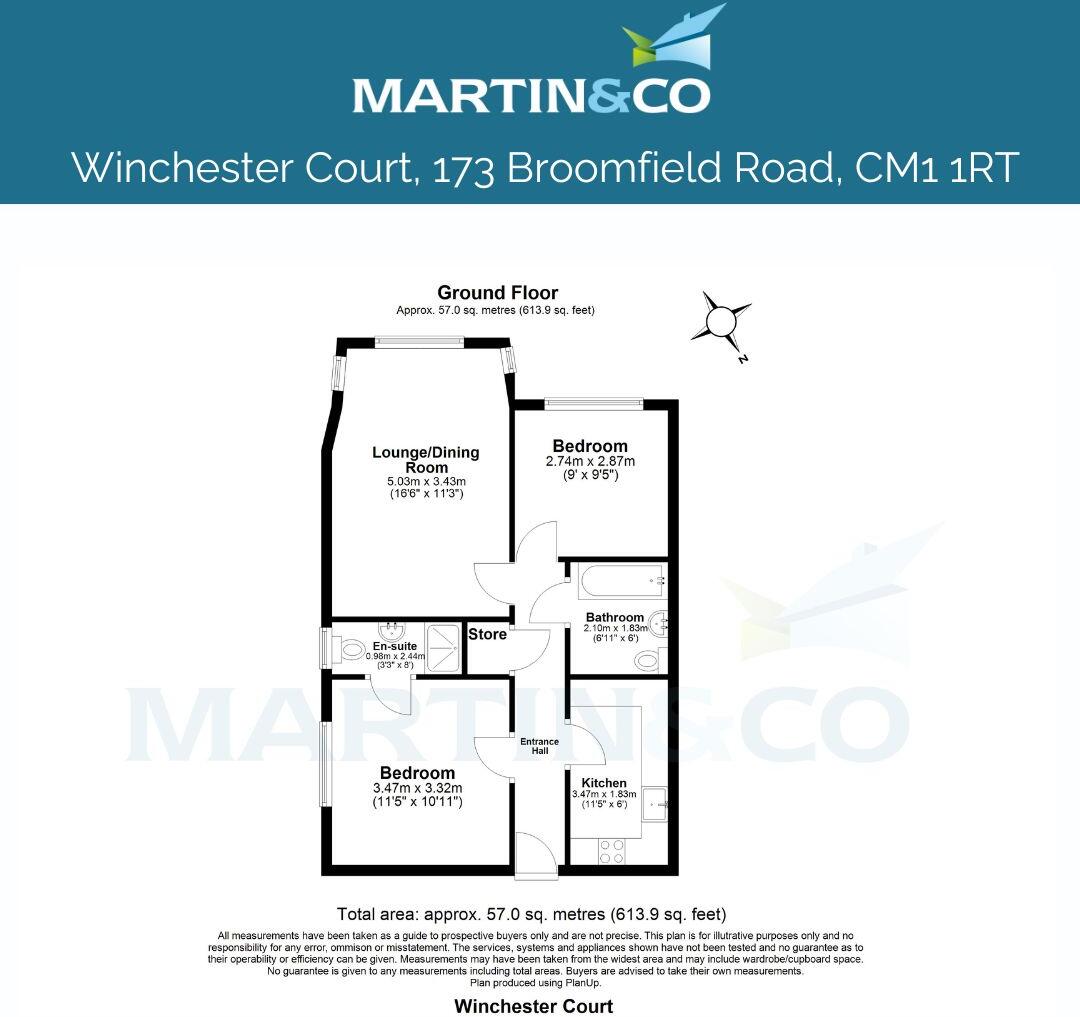 Winchester Court, Chelmsford floorplan