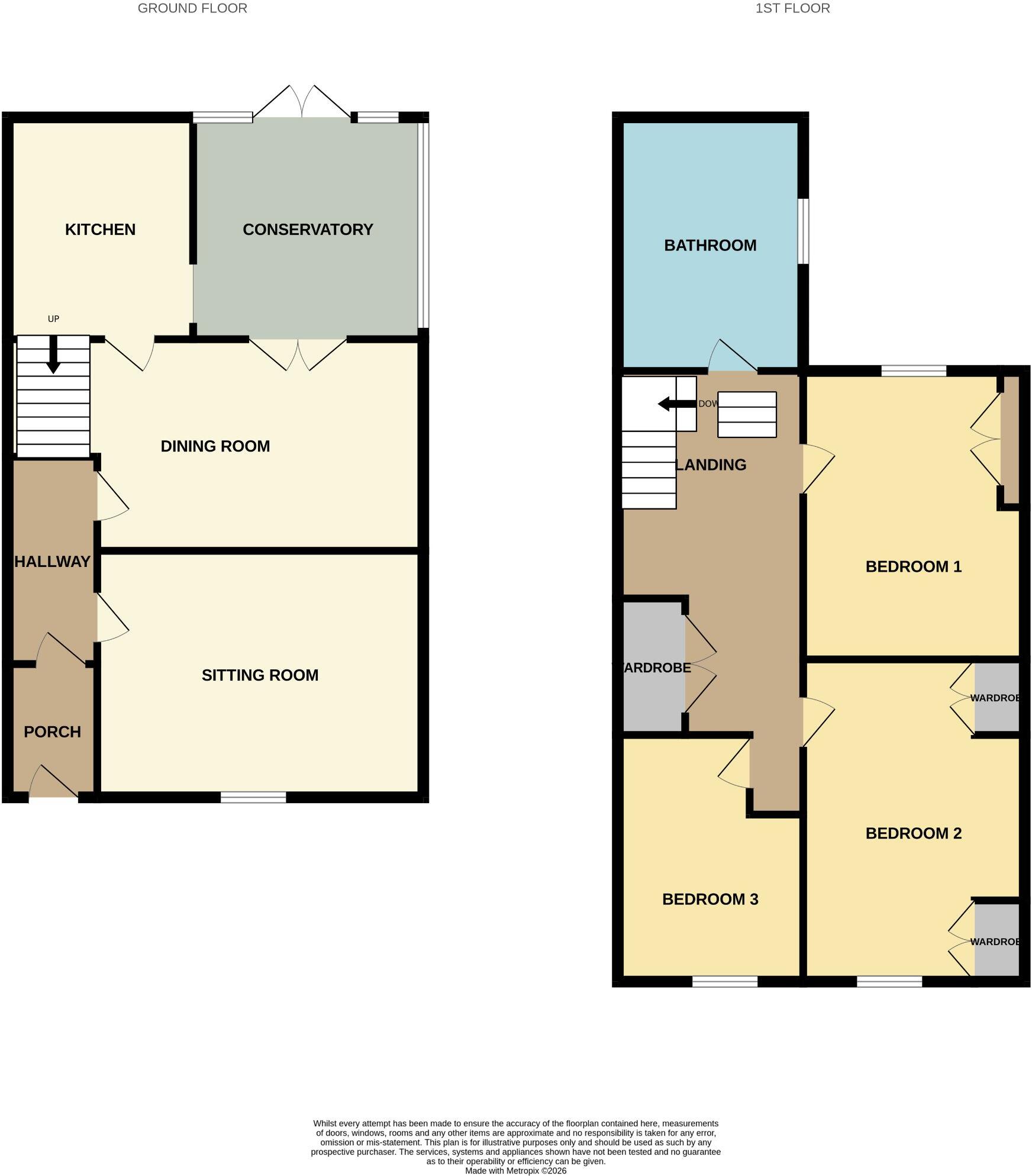 Dorothy Terrace, Sacriston, DH7 floorplan