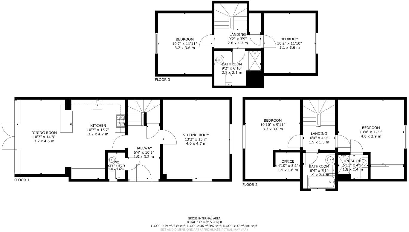 Brunel Drive, Hailsham, East Sussex, BN27 floorplan