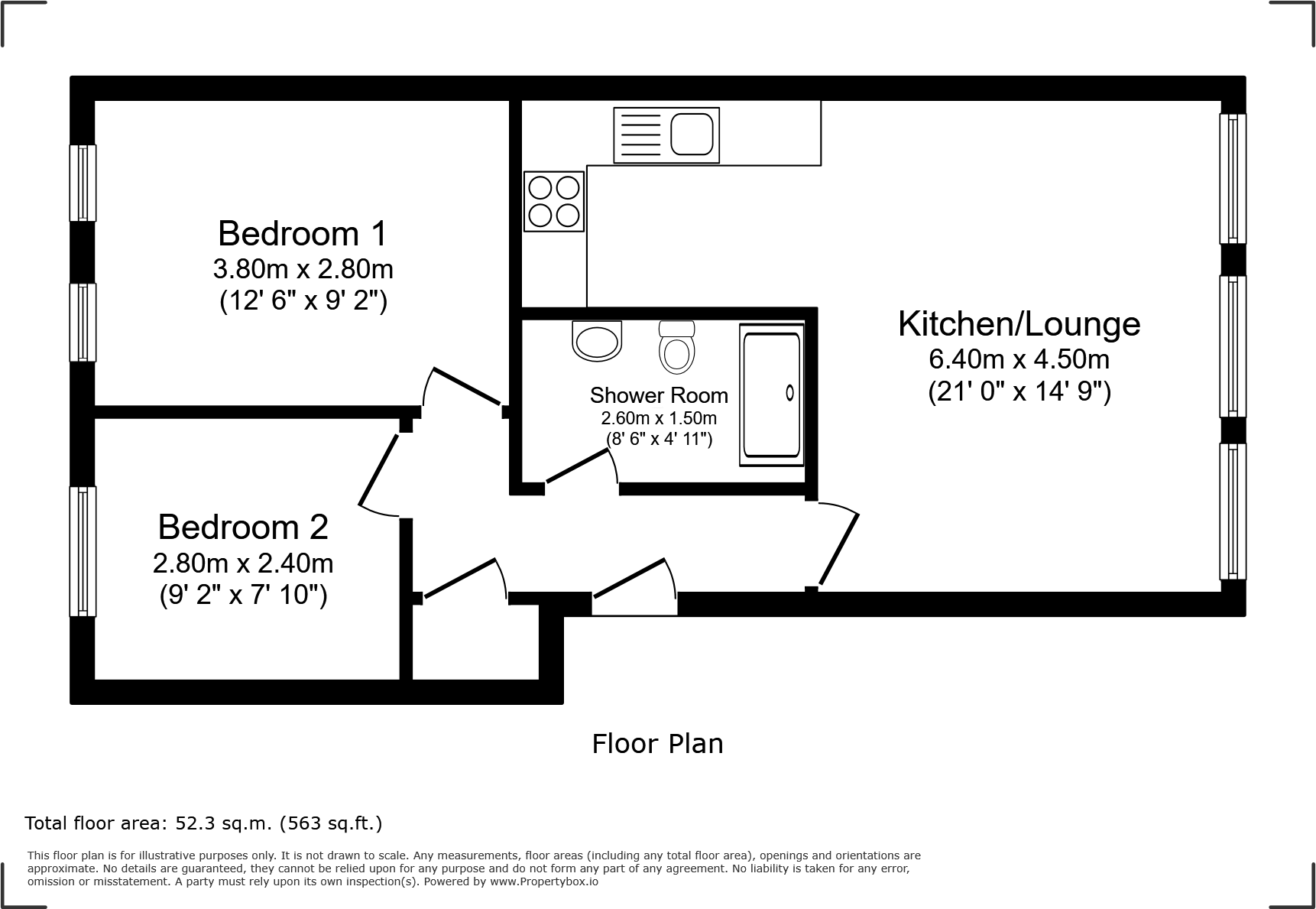 Fellside Road, Whickham, Newcastle upon Tyne, Tyne and Wear, NE16 5BR floorplan