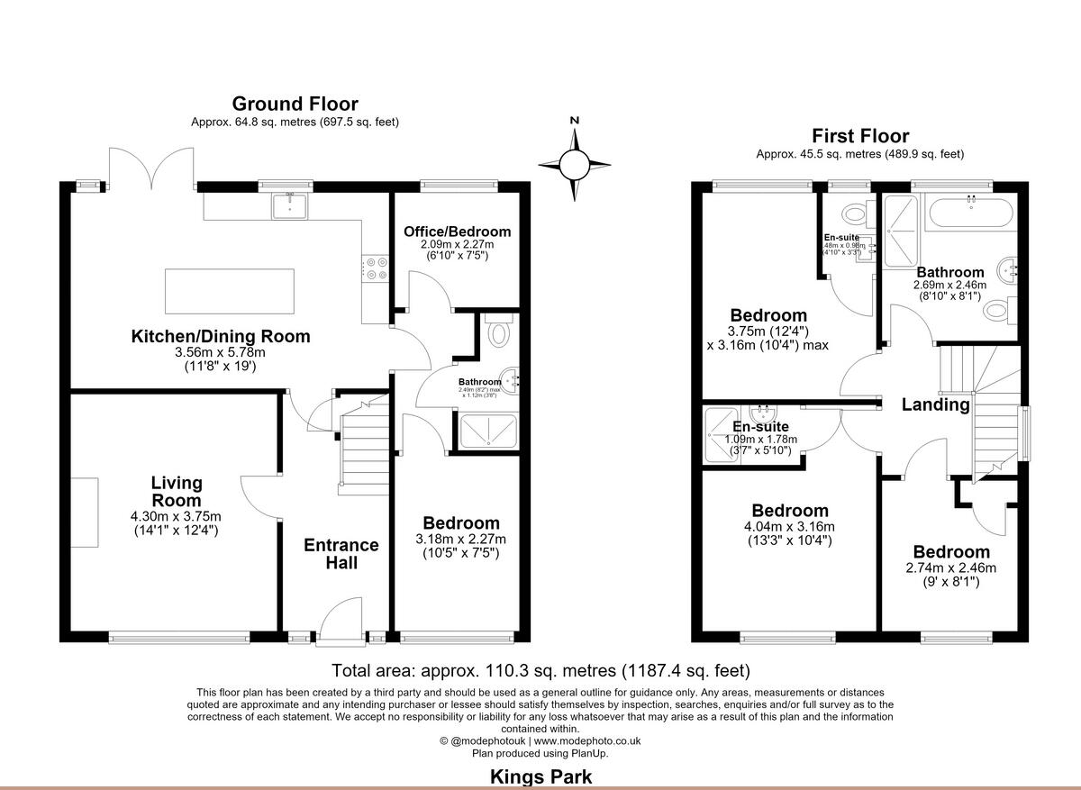 Kings Park, Benfleet, SS7 floorplan