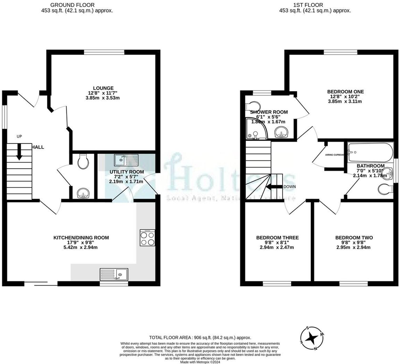 3, Maeshendre, Cilmery, LD2 floorplan