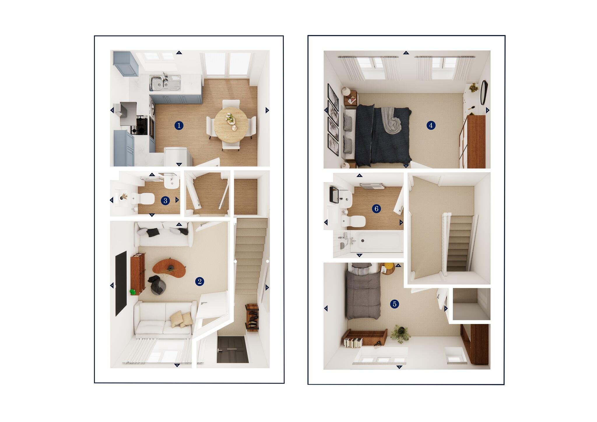 Bearsden Way, Lightmoor Village, Telford floorplan