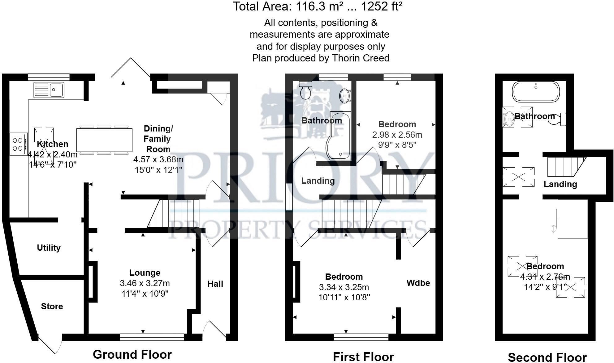 Mow Lane, Gillow Heath, Biddulph floorplan