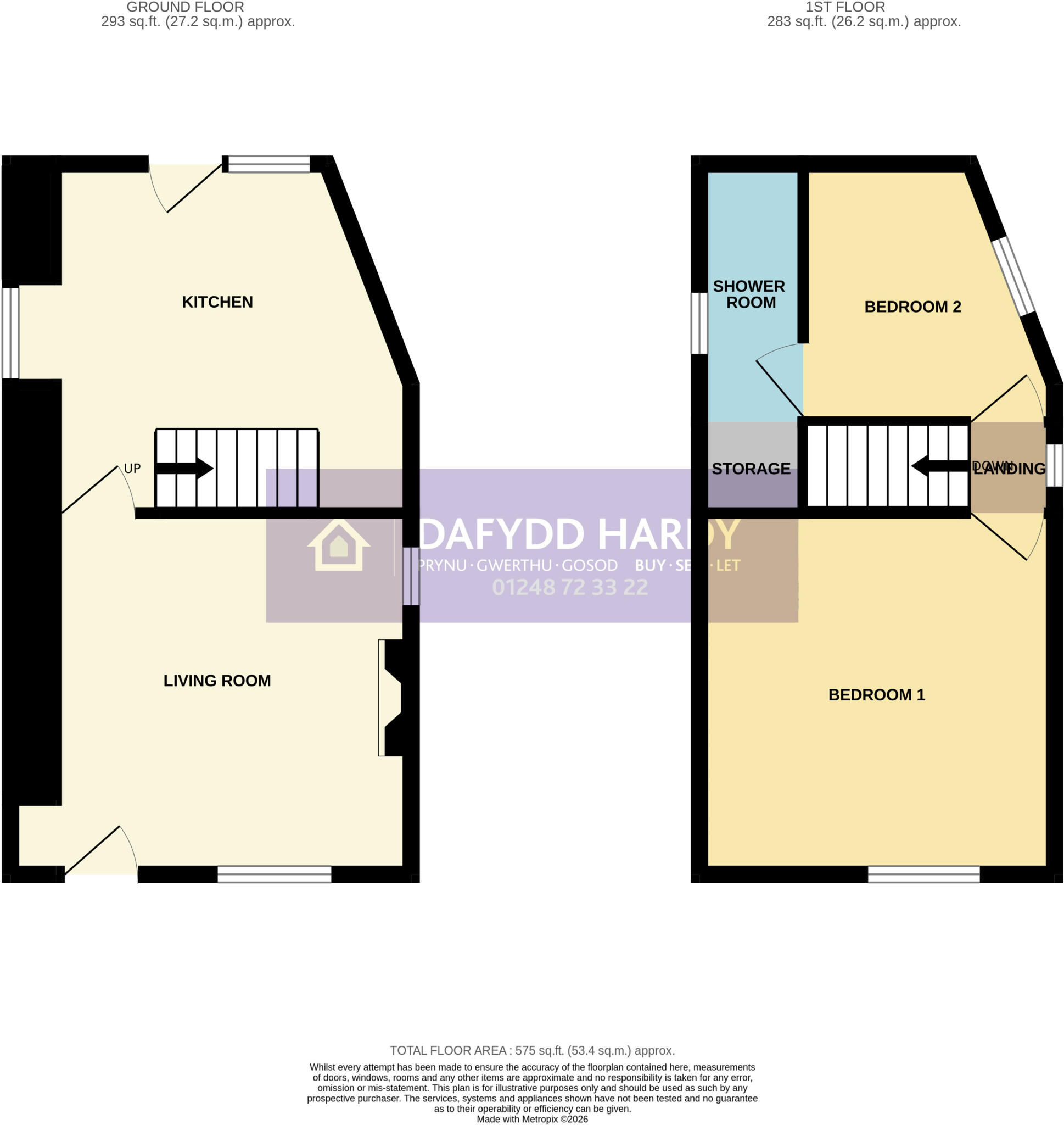 Miners Lane, Old Colwyn, Colwyn Bay, Conwy, LL29 floorplan