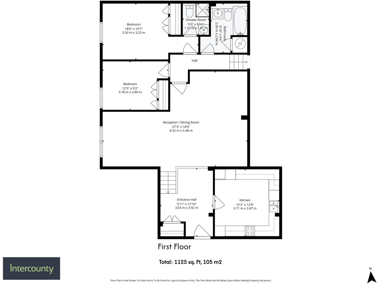 Bentfield Road, Stansted, Essex, CM24 floorplan