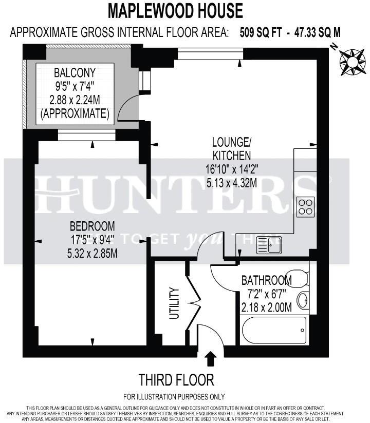 Justice Place, Brentford floorplan