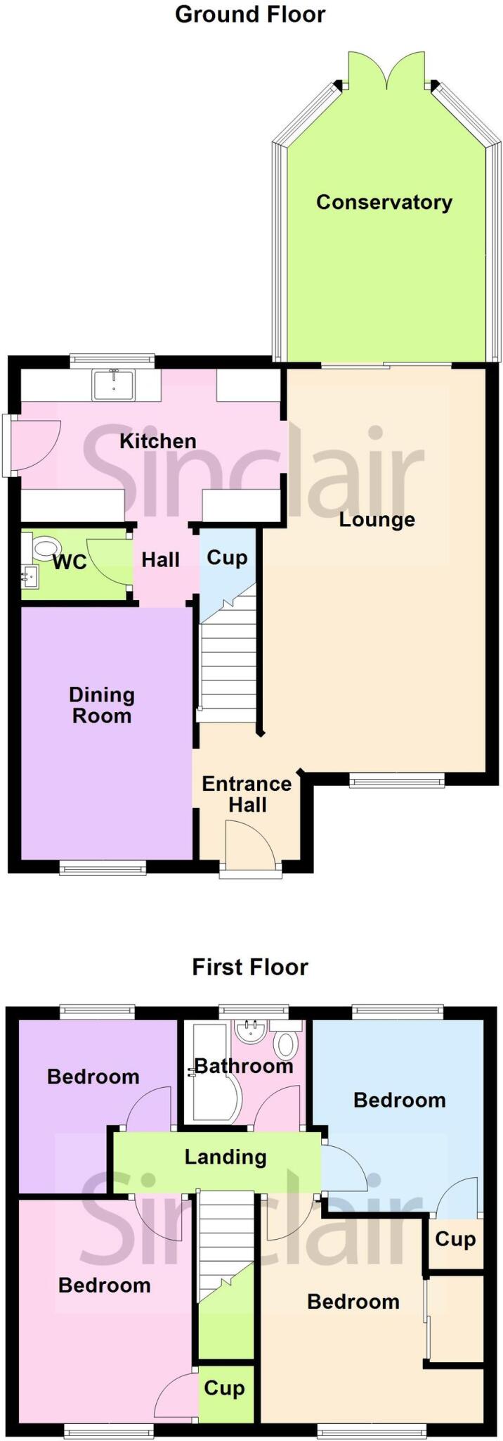 Elm Close, Ibstock, LE67 floorplan