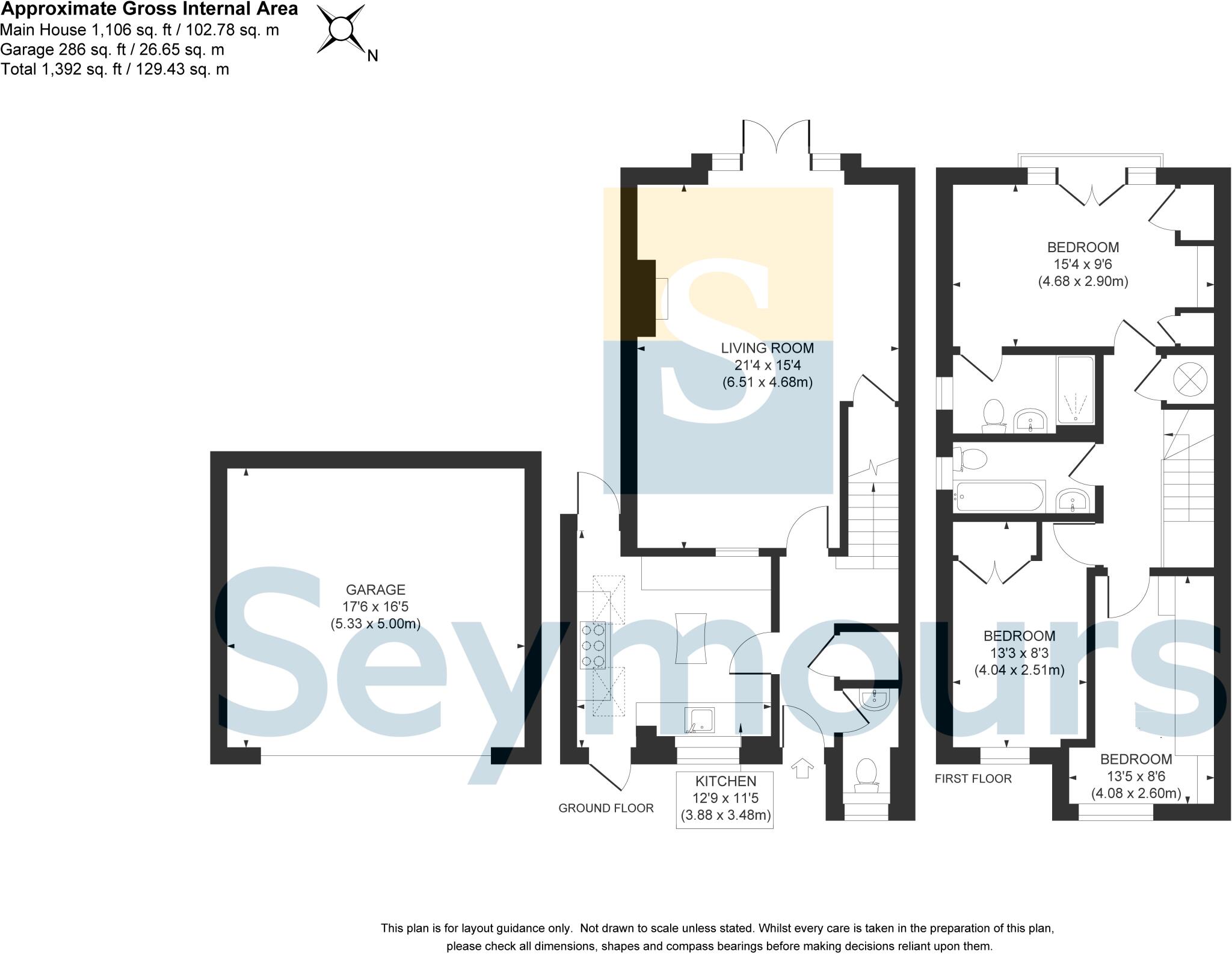 The Cloisters, Woking, Surrey, GU22 floorplan