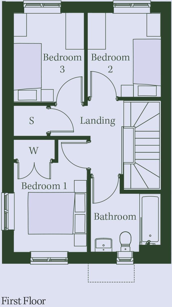 Bergamot Way, St Neots, Cambridgeshire floorplan