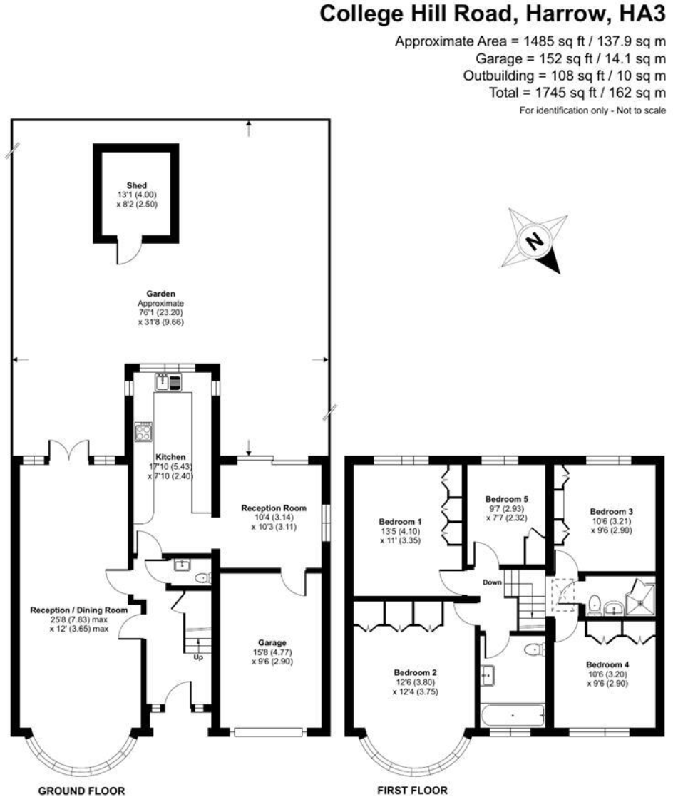 College Hill Road, Harrow, HA3 floorplan