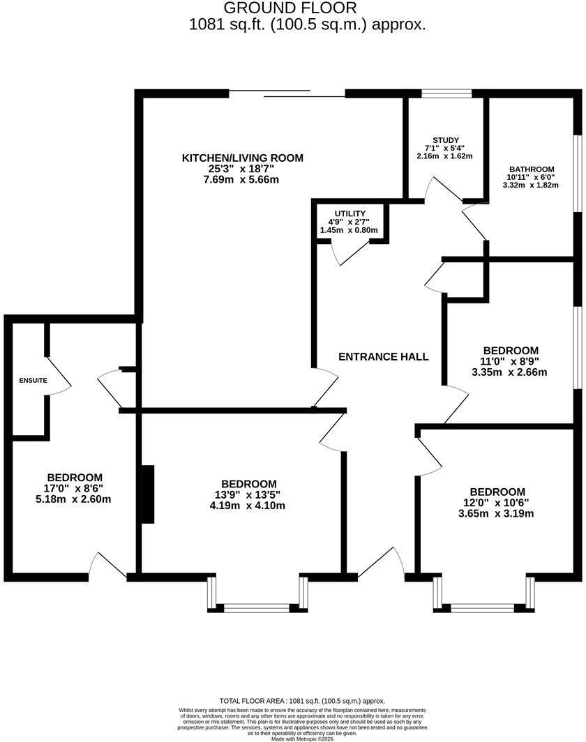 Hoads Wood Road, Hastings floorplan