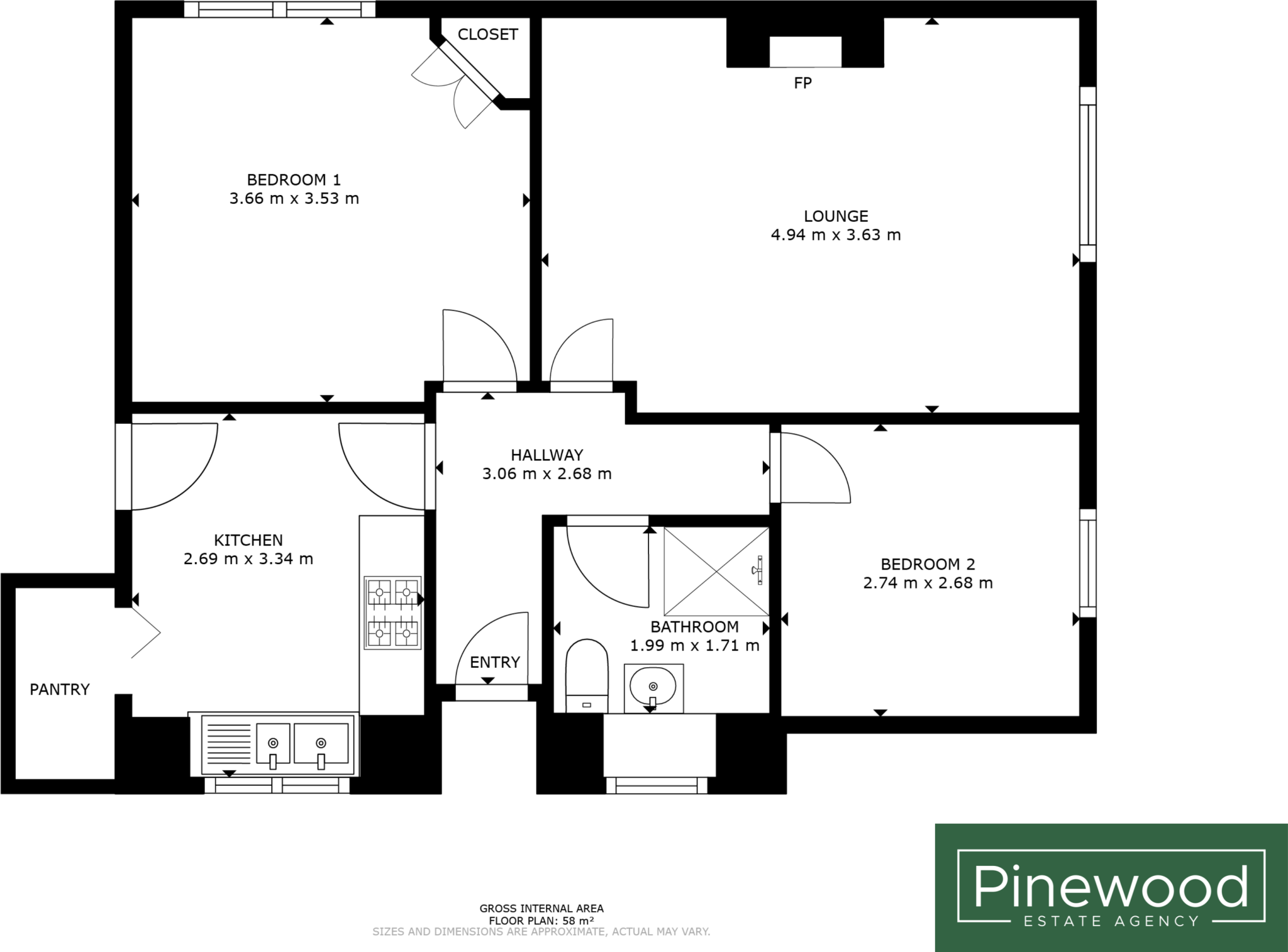 Uplands Avenue, Connah's Quay, CH5 floorplan