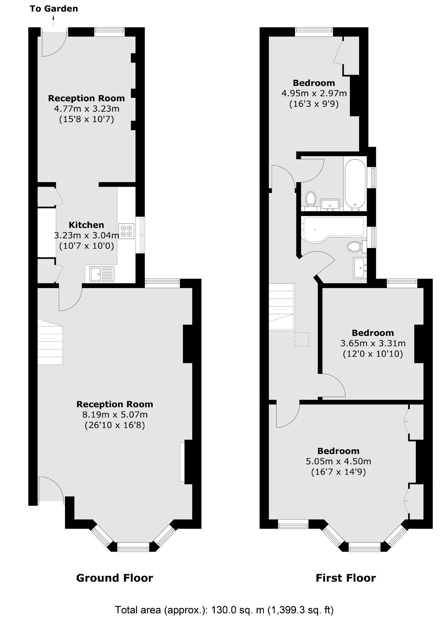Cavendish Road, Clapham South floorplan