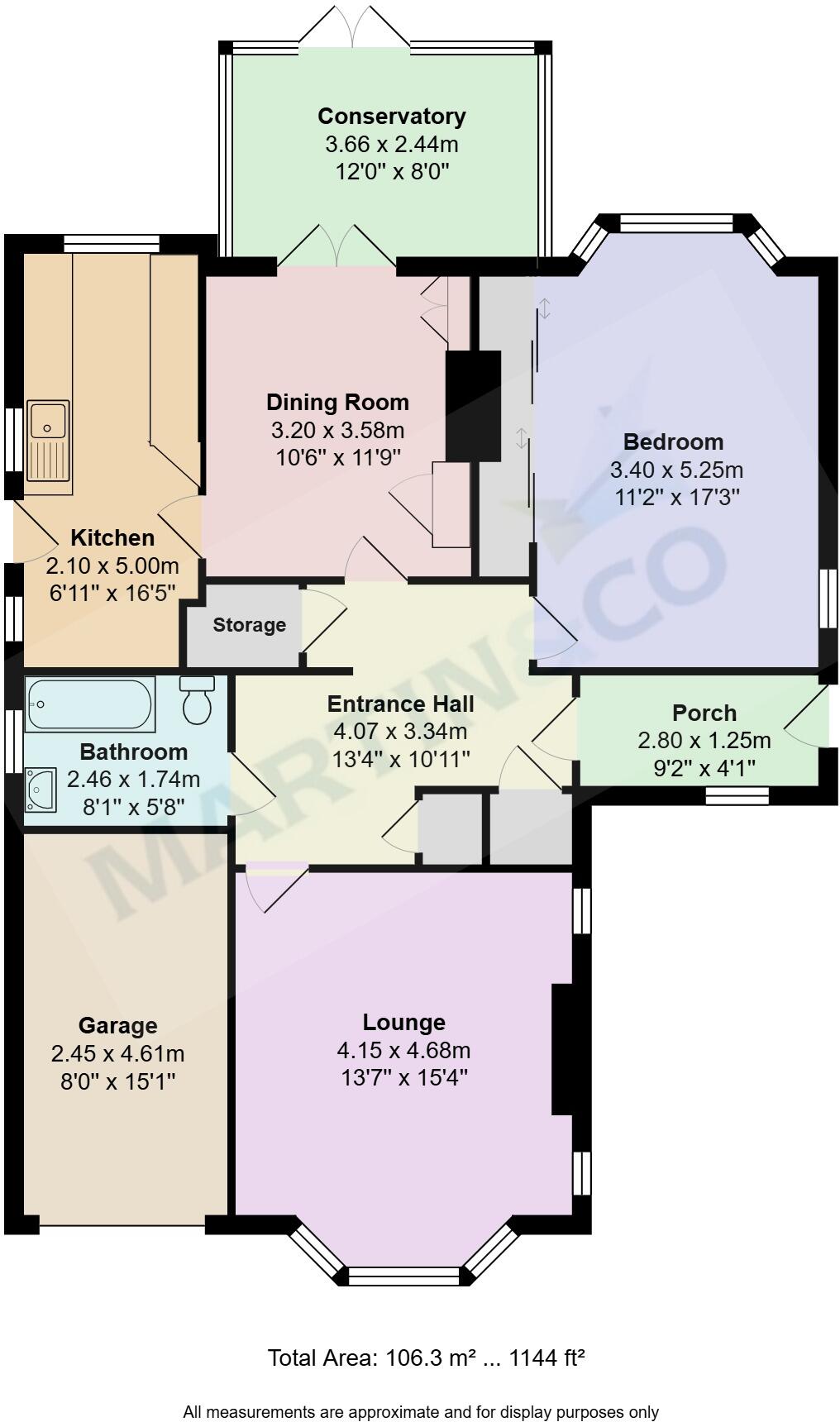 Ravine Road, Bournemouth floorplan