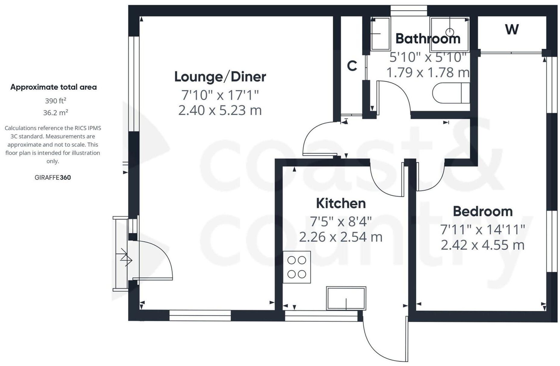 Totnes Road, Abbotskerswell, TQ12 floorplan
