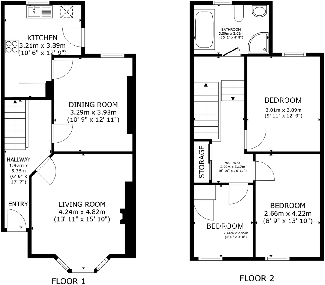 McLaren Terrace, Stirling, FK7 floorplan