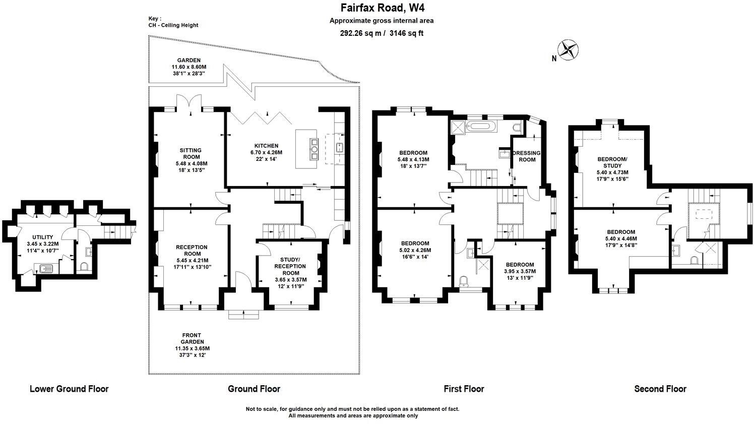 Fairfax Road, London, W4 floorplan