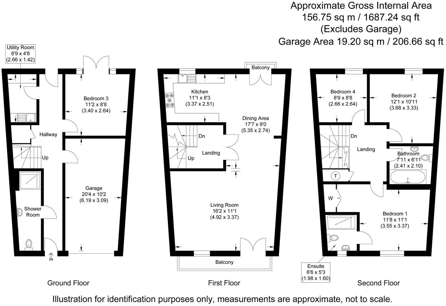 Cogent Crescent, Newbury RG14 7WN floorplan