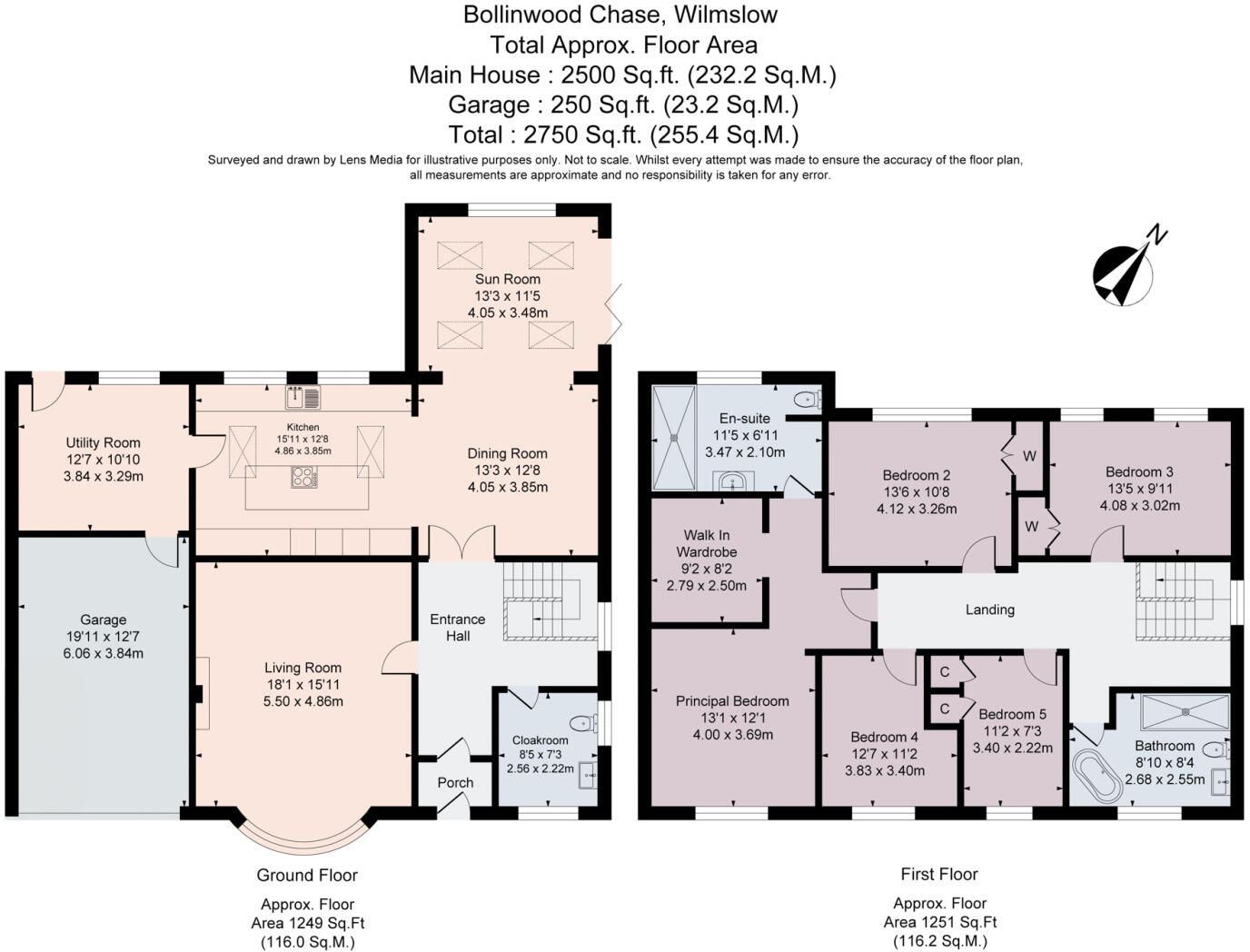 Bollinwood Chase, Wilmslow, Cheshire, SK9 floorplan