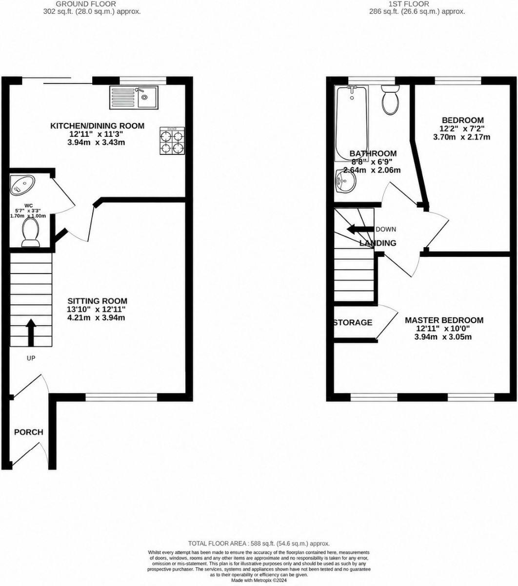 Viscount Road, Padgate, Warrington floorplan