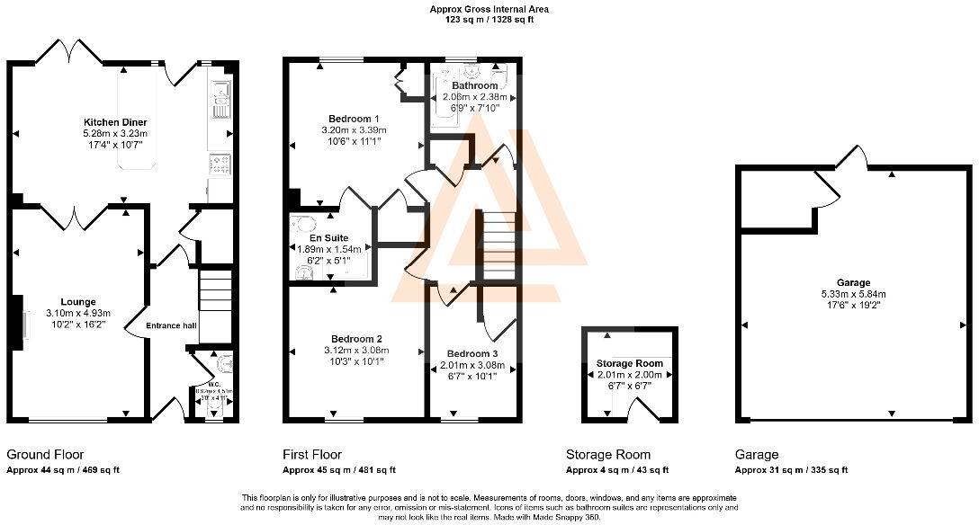 The Granary, Wynyard, TS22 floorplan
