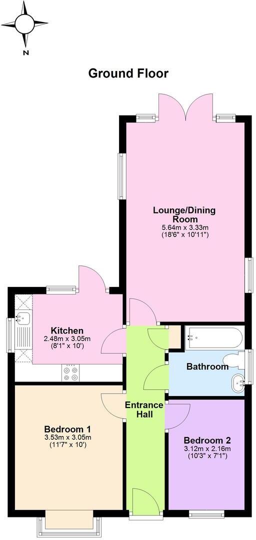 Crossley Avenue, Herne Bay, CT6 8AU floorplan