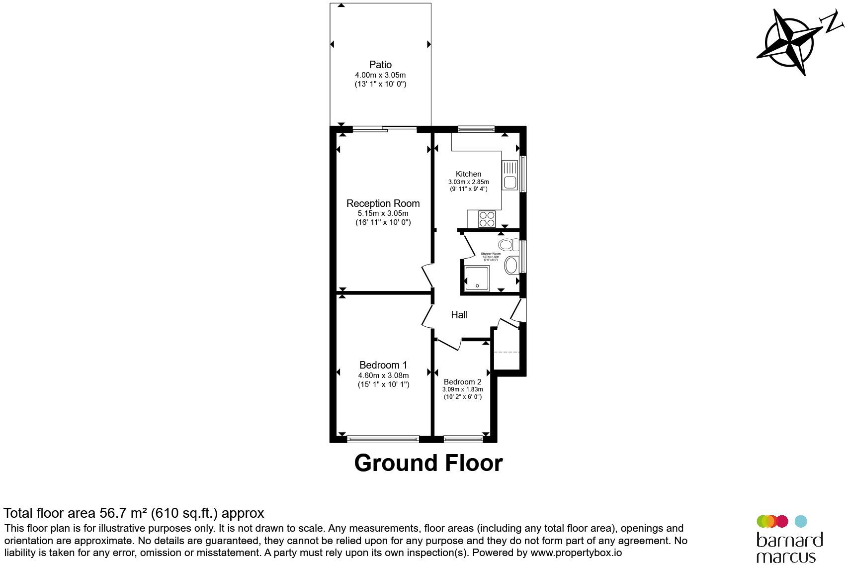 Furze Road, Thornton Heath floorplan